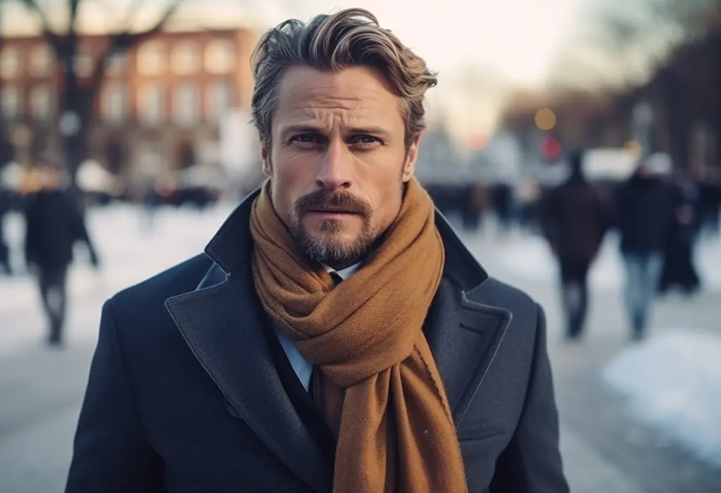 10 Manly Ways To Tie A Scarf | Masculine Knots For Men Wearing Scarves